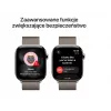 Apple Watch Series 11 GPS + Cellular 42 mm natūralaus titano korpusas su natūraliu Milano kilpos dirželiu