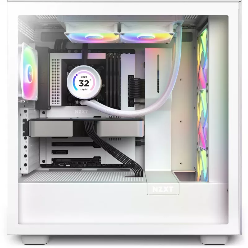 Vandens aušintuvas NZXT Kraken Elite 240 RGB 12 cm Baltas