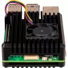 Joy-IT Armor Case BLOCK ACTIVE SBC korpusas, tinkamas Raspberry Pi (RB-AlucaseP5-07FAN)