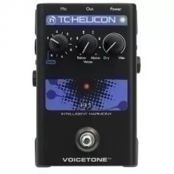 Vokalinis harmonizatorius TC-Helicon VoiceTone H1 – korekcija ir aidas gyvam pasirodymui bei įrašams