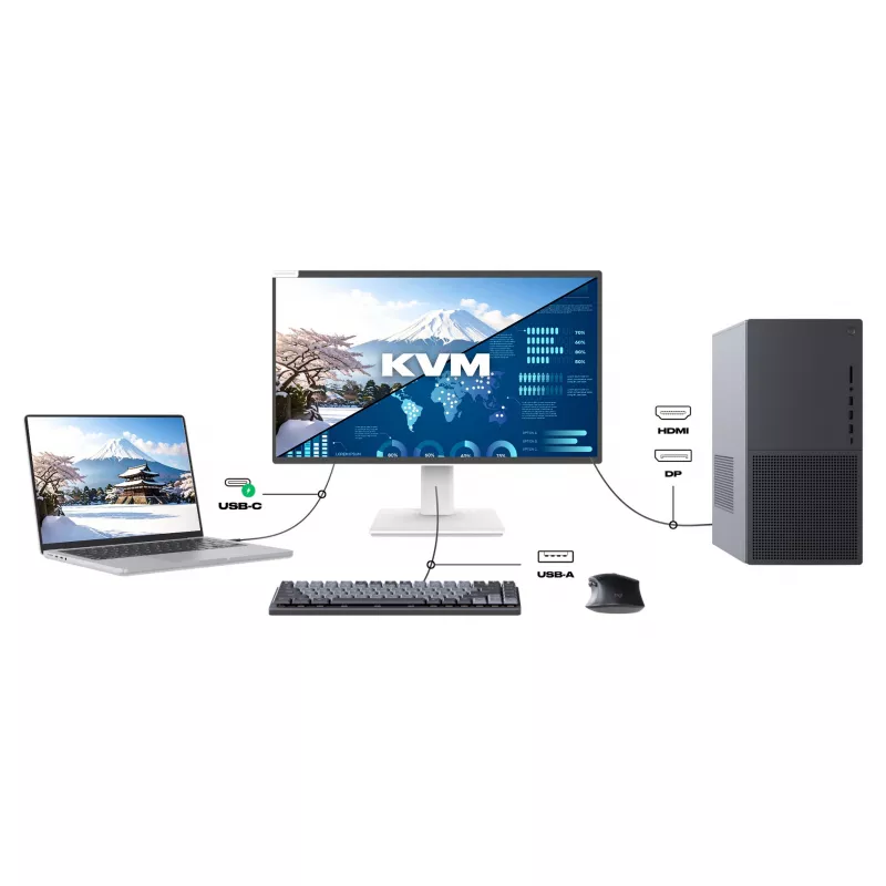 Japannext JN-IPS2152FHDR-T Monitorius Baltas