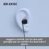 Sony IER-EX15C Ausinės Laidinės Ausinės Mikrofonas USB Type-C Juodos