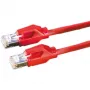 DRAKA Patch Cable Cat.6 Class E S/FTP UC900 TM21 LSOH Raudonas 3m