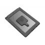 Compulocks Universal Tablet Magnetic VESA Mount - Montagekomponente (magnetische Befestigung) - für Tablett - verriegelbar - Schwarz - Standfußmontage