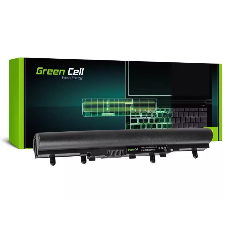 Baterija Green Cell AC25, skirta Acer Aspire E1-522, E1-530, E1-532, E1-570, E1-572, V5-531, V5-571
