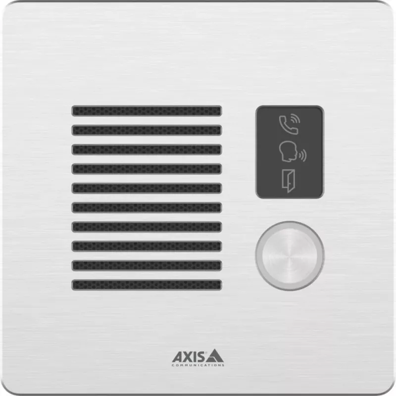AXIS I7010-VE belaidė domofono stotelė iš nerūdijančio plieno, IP66/IP69, 92 dB