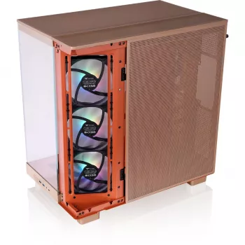 Thermaltake View 380 XL TG ARGB CA-11E-00MGWN-00 Midi Tower ATX kompiuterio dėžė, grūdintas stiklas, Gravel Sand