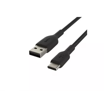 Pintas USB-C į USB-A laidas, 3 m, juodas