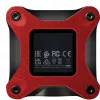 Išorinis SSD ADATA SD620 1 TB, nešiojamas, USB 3.2 Gen 2 (Micro-USB B), skaitymas 520 MB/s, rašymas 460 MB/s, atsparus smūgiams, raudonas