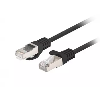 LANBERG PCF6-20CC-0150-BK Cat6 RJ-45 tinklo kabelis, F/UTP, CCA, 1,5 m, juodas