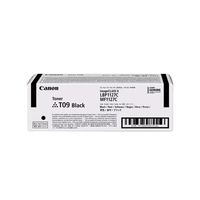 Canon TONER T09 BK originalus juodas toneris, 1 vnt.
