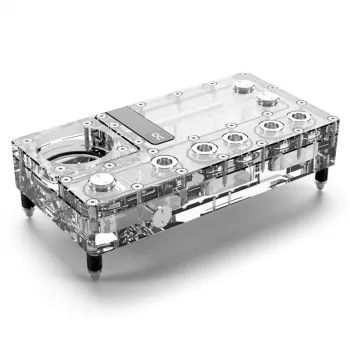Rezervuaras Alphacool Core Distro Plate skaidrus akrilas 125x240x68.8mm