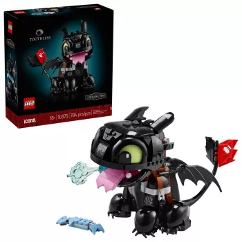 LEGO ICONS 10375 Kaip prisijaukinti slibiną: Beširdis
