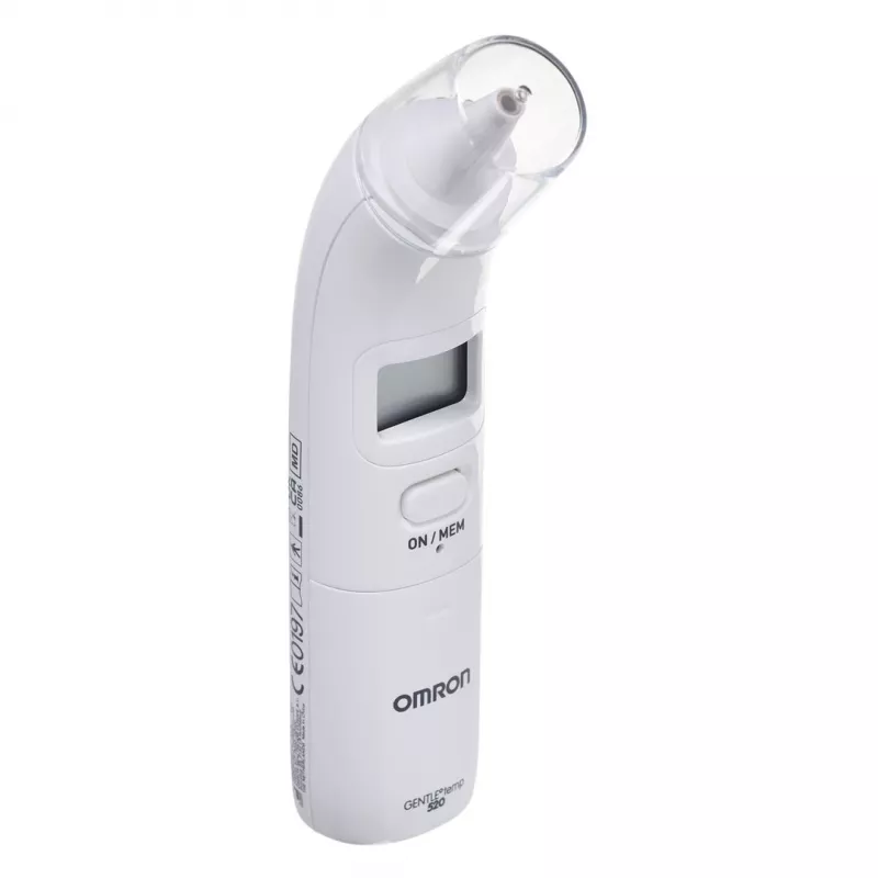 Omron Gentle Temp 520 bekontaktis ausies termometras baltas