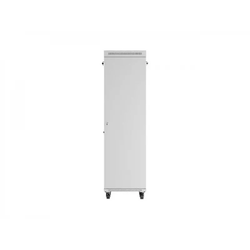 19 colių 42U LANBERG stovimas serverio spintos rėmas 600×600 mm pilkas su stiklinėmis durimis ir LCD (plokščioje pakuotėje)