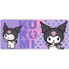 Pelės kilimėlis vaikams Kids Euroswan 80x30 cm Hello Kitty Kuromi, didelis stačiakampis stalinis/gamingo kilimėlis