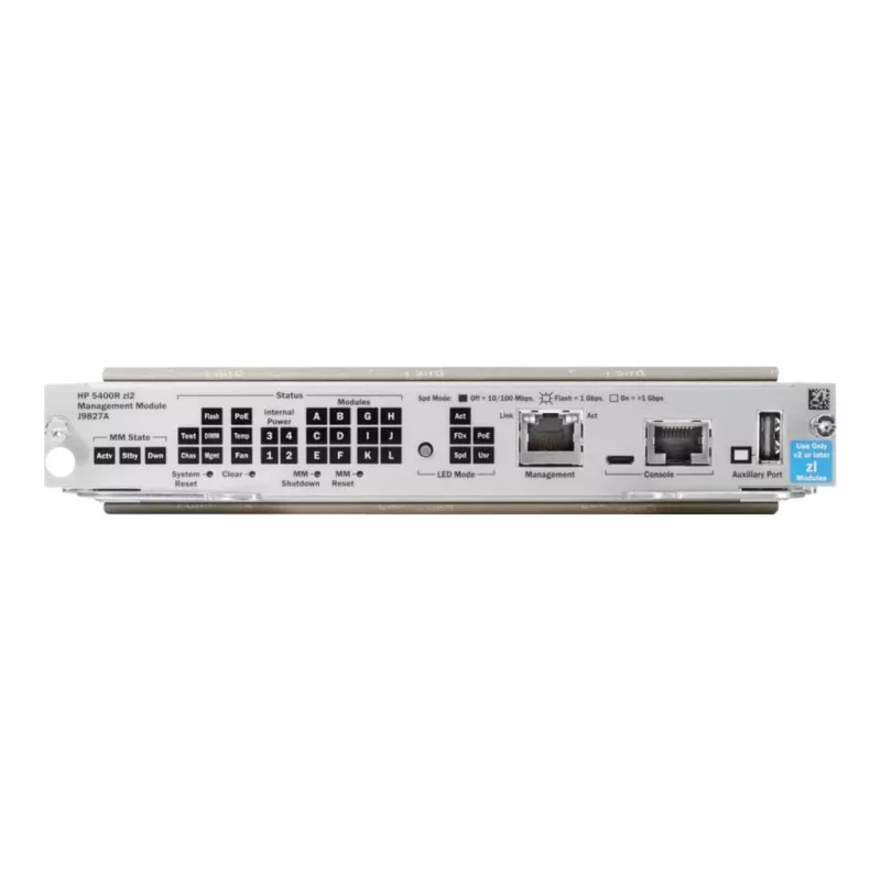 Hewlett Packard Enterprise HPE valdymo modulis - tinklo valdymo įrenginys - kištukinis modulis (J9827A)