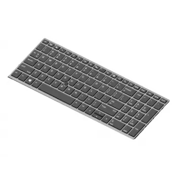 HP L14366-B31 klaviatūra nešiojamam kompiuteriui EliteBook 850 G5 (NL išdėstymas, apšviesta)