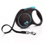 Ištraukiamas šuns pavadėlis Flexi Black Design M — 5 m juosta, iki 25 kg, ergonomiška rankena