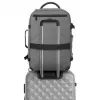 Kuprinė Manhattan Rome Notebook Travel 17,3 colio dvi rankovės 40L šviesiai pilka