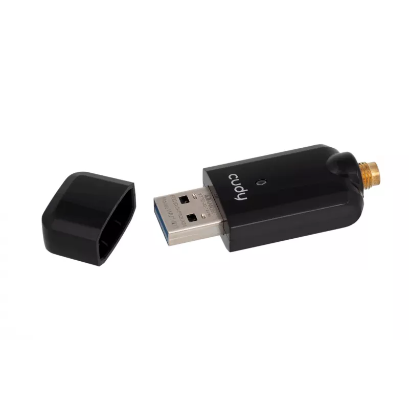 Belaidis USB adapteris Cudy WU1400 Wi‑Fi 5 867 Mbit/s dviejų juostų