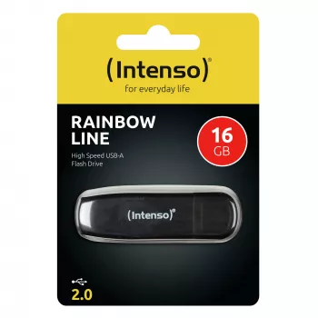 INTENSO 3502470 atmintukas USB 2.0 16 GB juodas