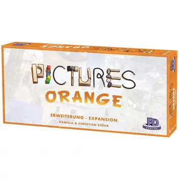 Pictures - Oranžinis, įgūdžių žaidimo plėtinys