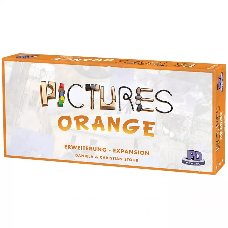 Pictures - Oranžinis, įgūdžių žaidimo plėtinys