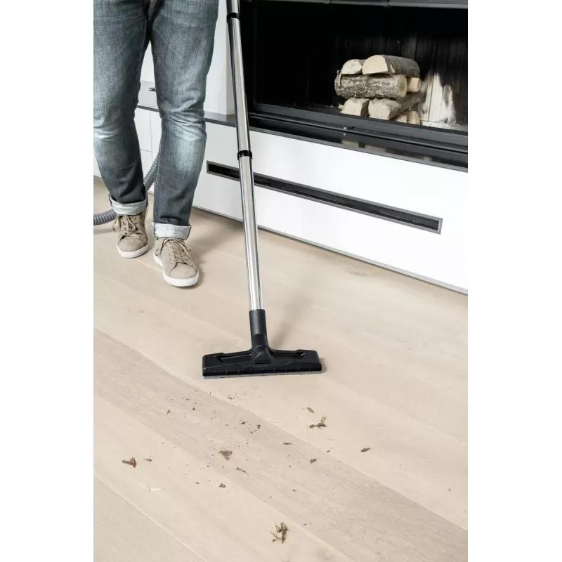 Sausas dulkių siurblys Karcher AD 4 Premium – 17 L, 600 W, be maišelio, metalinė žarna, chromuotas vamzdis
