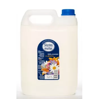 Skystas muilas su glicerinu, be dažiklių, 5 l