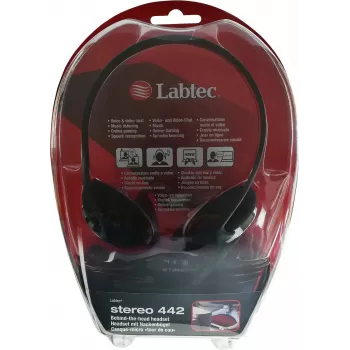 Ausinės Labtec Stereo 442 – užpakalinės ausinės, laidinės