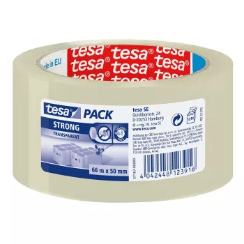 Lipni juosta TESA Clear Strong 66 m polipropileno