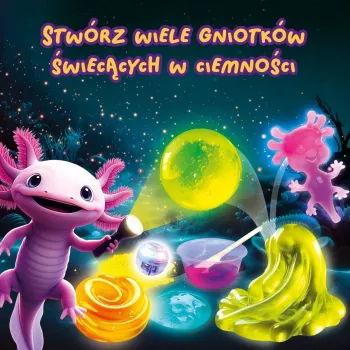 Rinkinys Slumi Science – Švytintis streso kamuoliukas