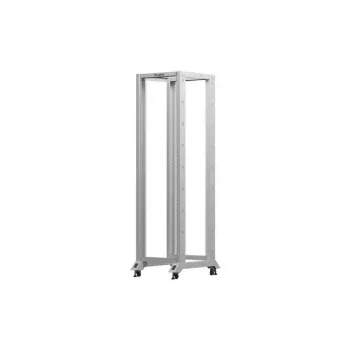 Atviras stovas LANBERG 42U, 19 inch, gylis 800 mm, plotis 600 mm, pilkas