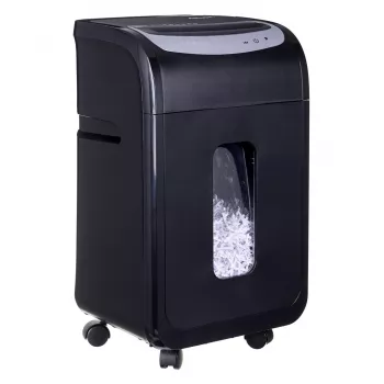Activejet ASH-2502C dokumentų naikiklis, P-4, 25 lapų, 28 l, 4x40 mm šukės, juodas