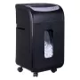 Dokumentų smulkintuvas ActiveJet ASH-2502C — kryžminis pjovimas P-4, 25 lapų, 4x40 mm, 28 l krepšys, 22,8 cm padavimas, 30 min darbas