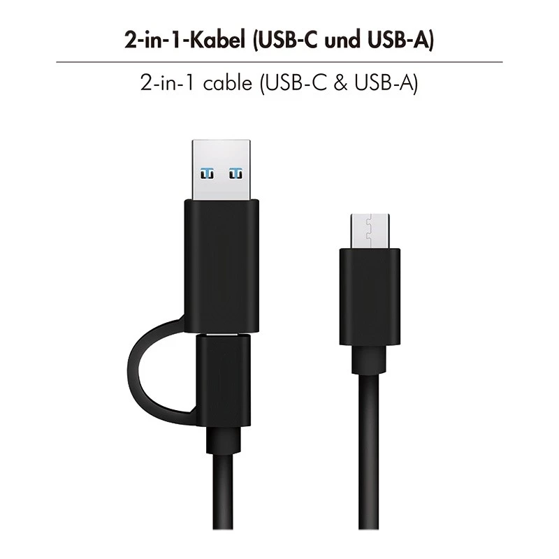 Dockinė stotelė 1 prievadas USB 3.2, M.2 NVMe