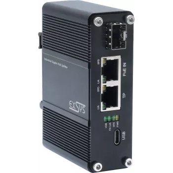 PoE skirstytuvas Exsys EX-60328, 12V 1A išėjimas ne PoE įrenginiams