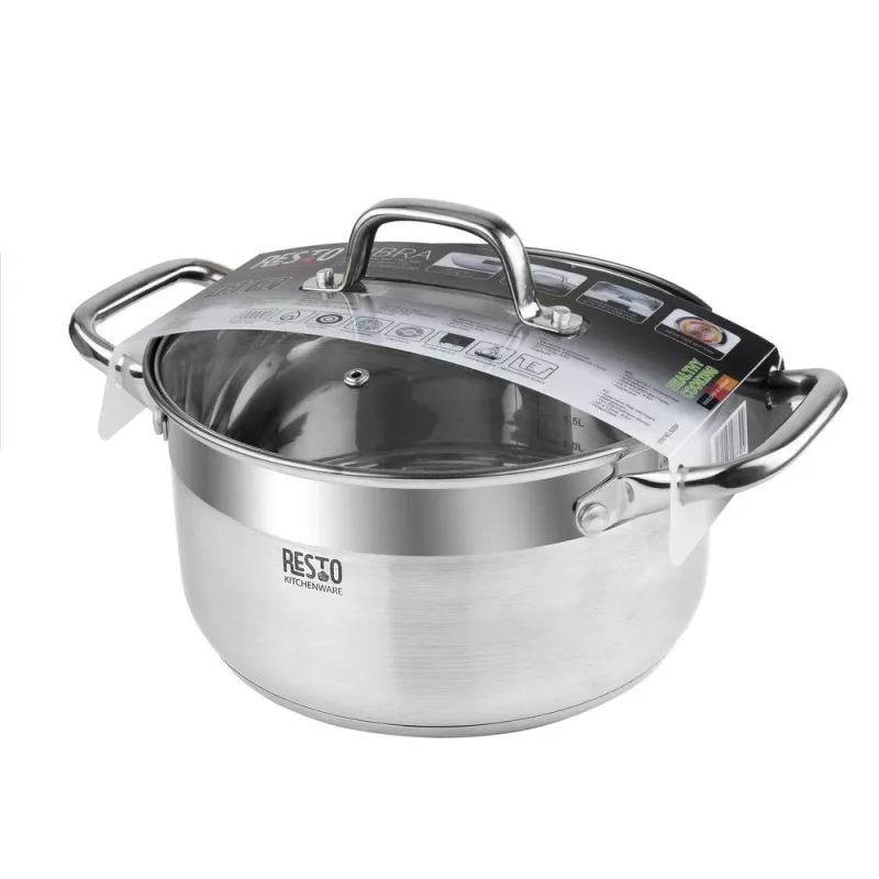 Resto Kitchenware Libra 4.6 L Apvalus nerūdijantis plienas
