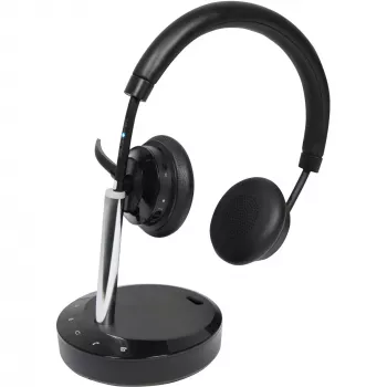 Belaidė ausinė Plusonic W320 Dual DECT Stereo – DECT stereo ausinė su dviejų bazių palaikymu