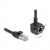 Tinklo kabelis DeLOCK 81040 RJ-45 Cat6 0,25 m Juoda