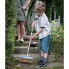 Vaikiška šluota Fiskars MyFirst Kinder-Besen, mėlyna, 980 mm, plastikinis rėmas ir rankena, 1 vnt.