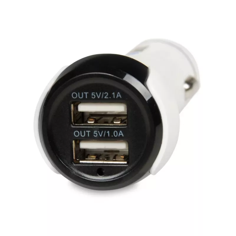 Automobilinis USB įkroviklis su oro drėkintuvu ir aromadifuzoriumi iBox ICCH-01
