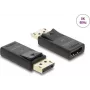 DELOCK aktyvus DisplayPort 1.4 į HDMI adapteris 8K su HDR funkcija, maitinamas USB