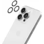 Apsauginis kameros žiedo stiklas LAUT PRIME GLASS, iPhone 16 Pro / iPhone 16 Pro Max, permatomas, grūdintas