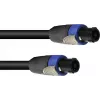 Garsiakalbio kabelis PSSO 3022793M 4×4 mm 15 m Juodas
