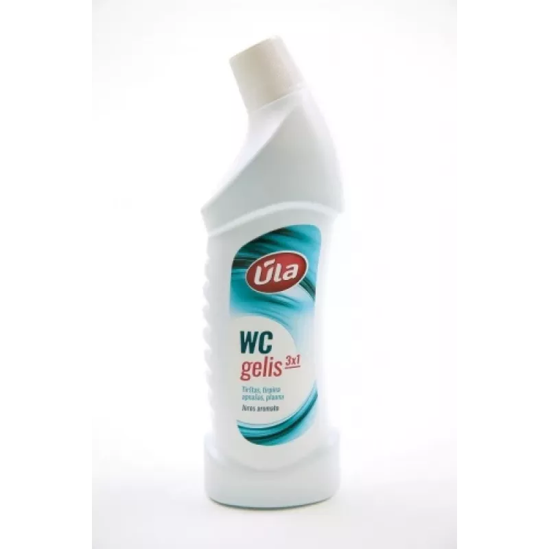 Ula WC Cleaner Gel Sea Scent 1 L — tualeto dubenėlio valymo gelis, skystas nuokalkintojas