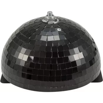 Pusė veidrodinio rutulio motorizuota EUROLITE 50101954 — besisukantis veidrodinis pusrutulis, 20 cm