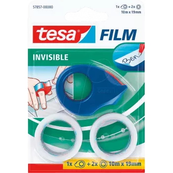 tesa INVISIBLE Adhesive Tape matinė 19,0 mm x 10,0 m 1 rinkinys (57857-00000-02)