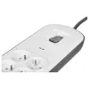 Apsauginis nuo viršįtampių lizdų blokas Belkin BSV604ca2m Baltas 6 AC lizdai 2 m